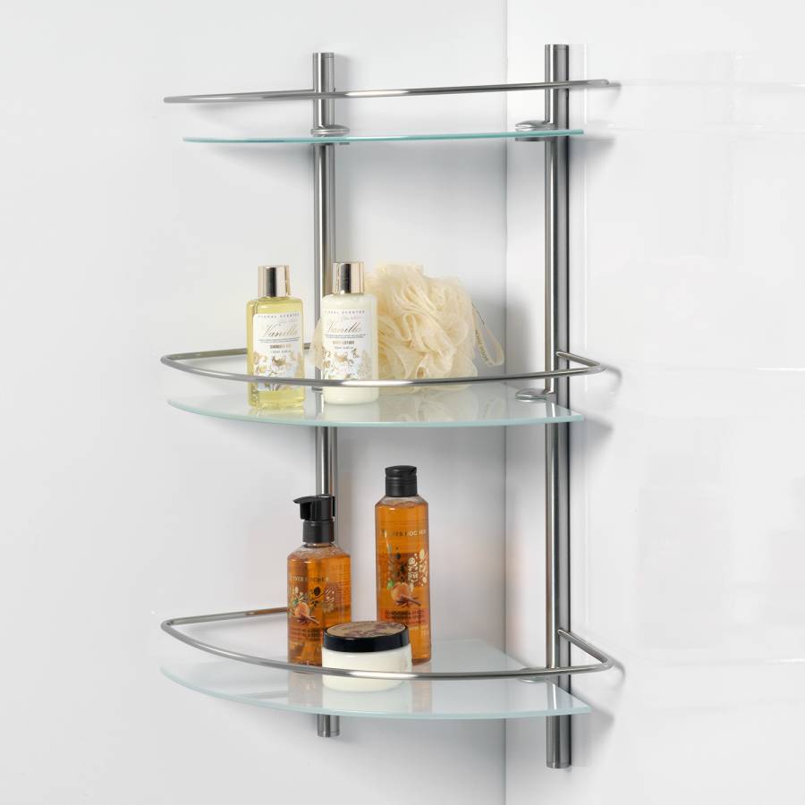 K-3733 Полка стеклянная тройная K-3733 Полка стеклянная тройная