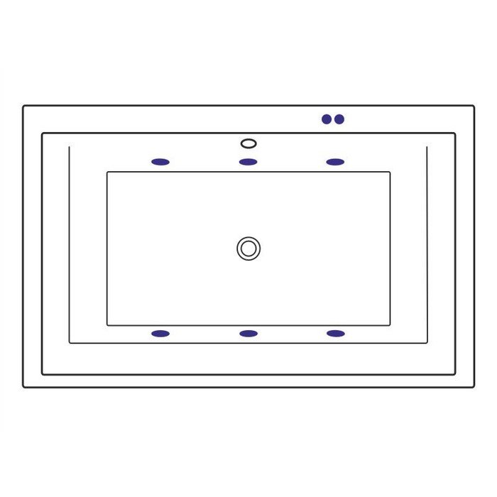 Ванна EXCELLENT Crown Lux 190x120 "SOFT" (золото) Ванна EXCELLENT Crown Lux 190x120 "SOFT" (золото)