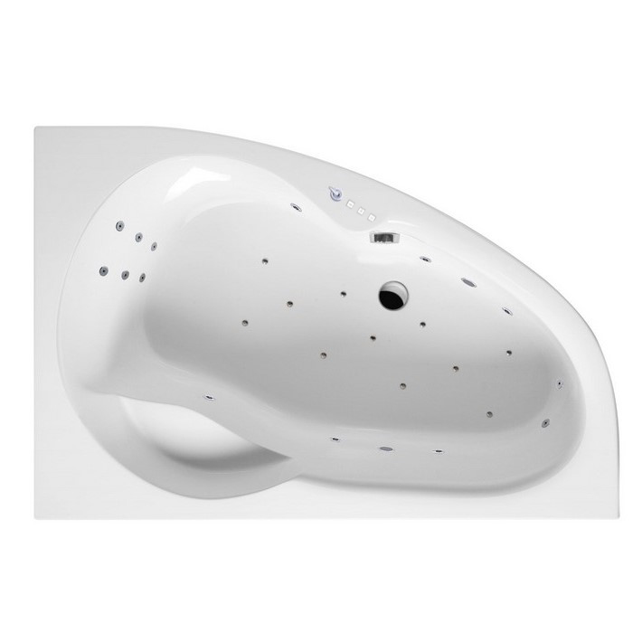 Ванна EXCELLENT Newa 160x95 (правая)  "ULTRA" (хром) Ванна EXCELLENT Newa 160x95 (правая)  "ULTRA" (хром)