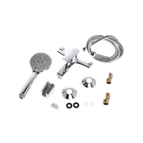 Смеситель для ванны/душа Orange Loop M26-100cr с душевым набором Смеситель для ванны/душа Orange Loop M26-100cr с душевым набором