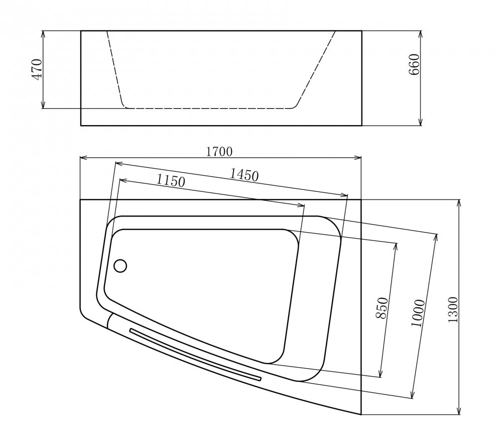 Акриловая ванна Gemy G9056 K R Акриловая ванна Gemy G9056 K R