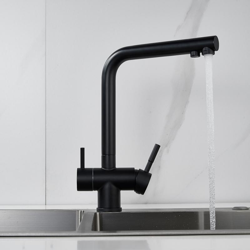 Смеситель для кухни со встроенным фильтром (краном) под питьевую воду Shevanik S468 S468H Смеситель для кухни со встроенным фильтром (краном) под питьевую воду Shevanik S468 S468H