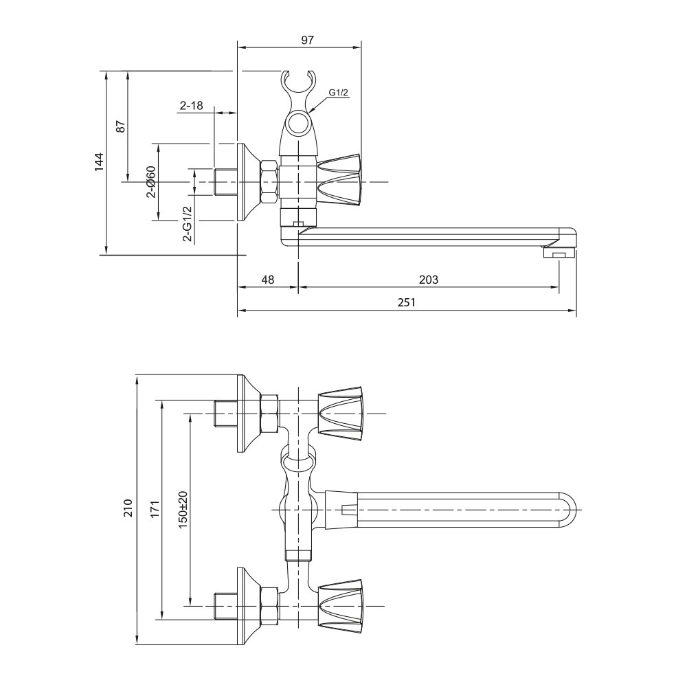 Смеситель для ванны с длинным изливом 23251CT Catalona OLIVE'S Смеситель для ванны с длинным изливом 23251CT Catalona OLIVE'S
