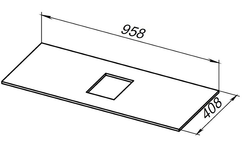 Столешница Allen Brau Priority 100 1.31011.M мрамор Столешница Allen Brau Priority 100 1.31011.M мрамор
