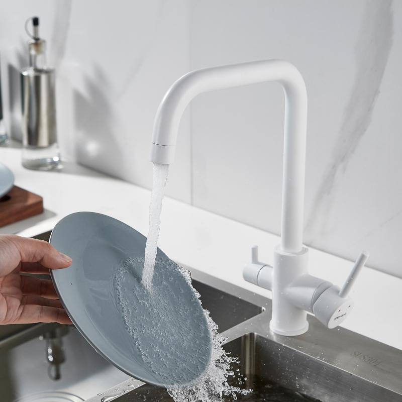 Смеситель для кухни со встроенным фильтром (краном) под питьевую воду Shevanik S228 S228C Смеситель для кухни со встроенным фильтром (краном) под питьевую воду Shevanik S228 S228C