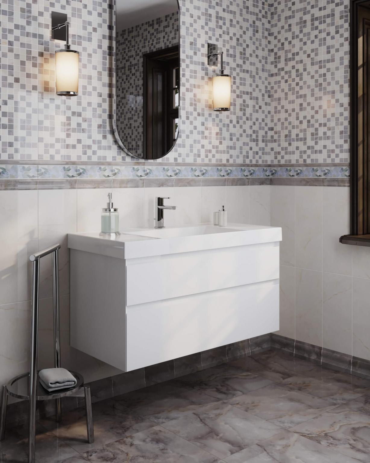 Декор ММ7217 Стеллине мозаичный 20*50*8 (уп\10шт), шт Декор ММ7217 Стеллине мозаичный 20*50*8 (уп\10шт), шт