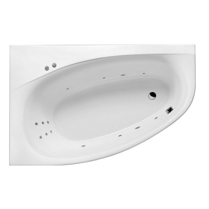 Ванна EXCELLENT Kameleon 170x110 (левая) "LINE" (хром) Ванна EXCELLENT Kameleon 170x110 (левая) "LINE" (хром)