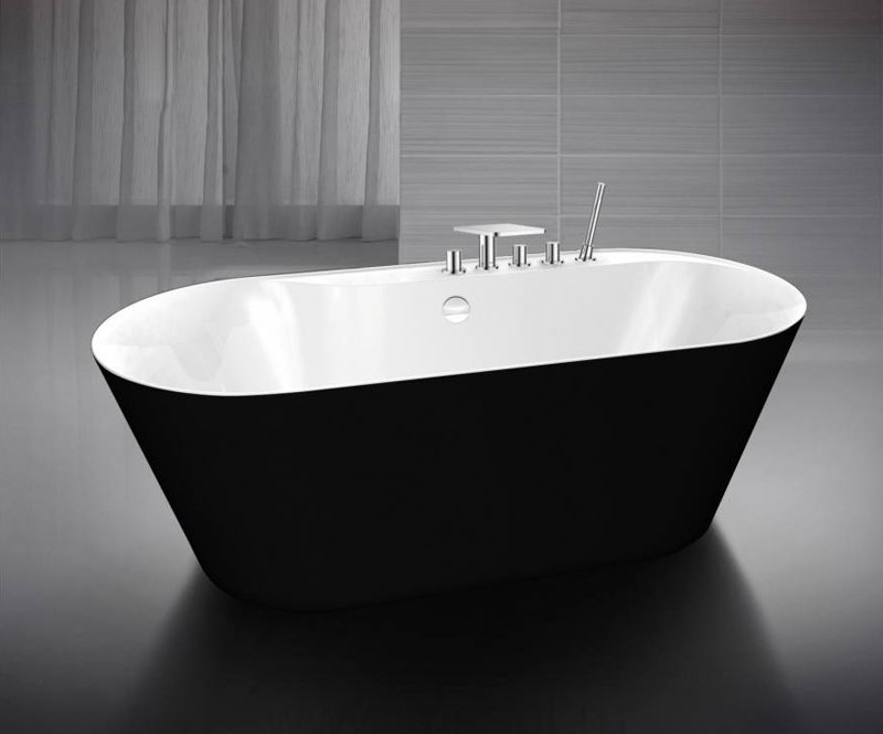 CASCADO-F-BVD5-01 Смеситель на борт ванны с ручным выдвижным душем CASCADO-F-BVD5-01 Смеситель на борт ванны с ручным выдвижным душем