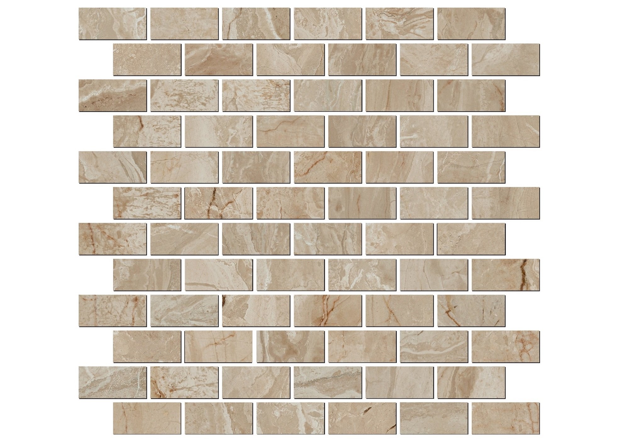 Декор MM13121 Эвора Бежевый (32см*30см*11мм) (5шт/0,48м2) Глянцевый Мозаичный, шт Декор MM13121 Эвора Бежевый (32см*30см*11мм) (5шт/0,48м2) Глянцевый Мозаичный, шт