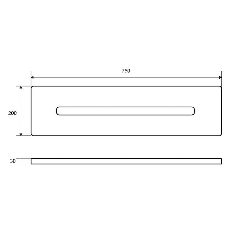 Полка для ванны Excellent Level WAPO.LEVEL-SZARY Серая Полка для ванны Excellent Level WAPO.LEVEL-SZARY Серая
