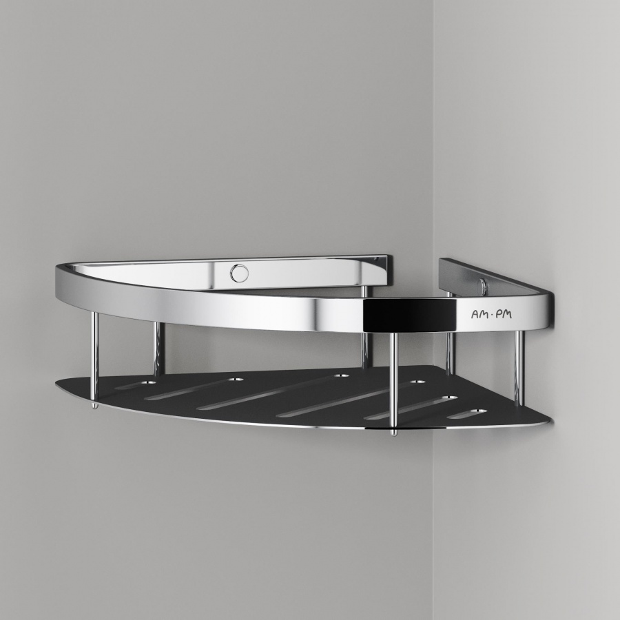 A7454100 Sense L Полка для душа угловая, хром A7454100 Sense L Полка для душа угловая, хром