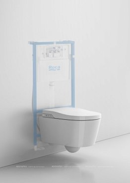 Инсталляция для электронного подвесного унитаза-биде Roca In-Wall 890090800 Инсталляция для электронного подвесного унитаза-биде Roca In-Wall 890090800