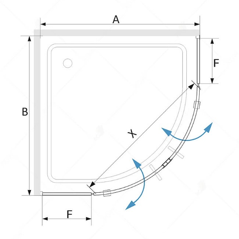 Душевой уголок RGW Stilvoll SV-53-B 80х80 06325388-14 профиль Черный стекло прозрачное Душевой уголок RGW Stilvoll SV-53-B 80х80 06325388-14 профиль Черный стекло прозрачное