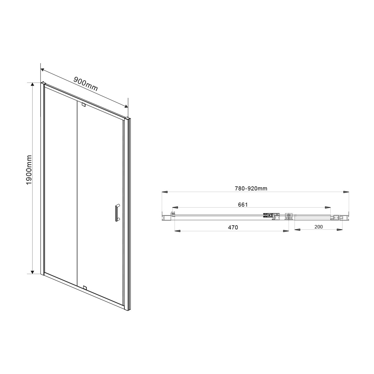 Душевой уголок Intra VSR-1I809080CL, 800/900*800, хром, стекло прозрачное Душевой уголок Intra VSR-1I809080CL, 800/900*800, хром, стекло прозрачное