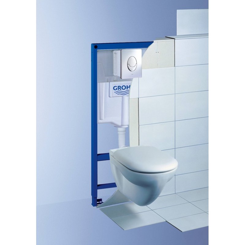 Кнопка для инсталляции для унитаза Grohe Skate хром (38505000) Кнопка для инсталляции для унитаза Grohe Skate хром (38505000)