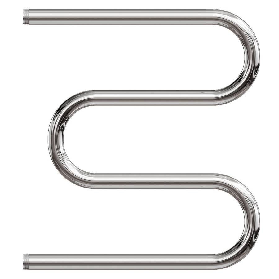 Полотенцесушитель водяной Point PN37555 500x500 М-образный (1"), хром Полотенцесушитель водяной Point PN37555 500x500 М-образный (1"), хром