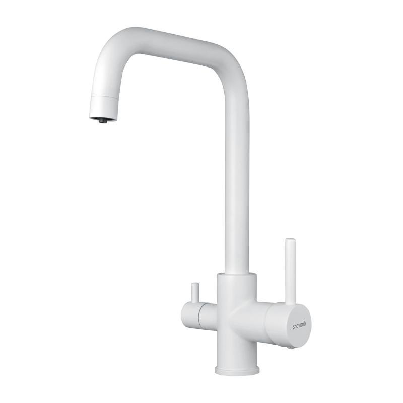 Смеситель для кухни со встроенным фильтром (краном) под питьевую воду Shevanik S228 S228C Смеситель для кухни со встроенным фильтром (краном) под питьевую воду Shevanik S228 S228C