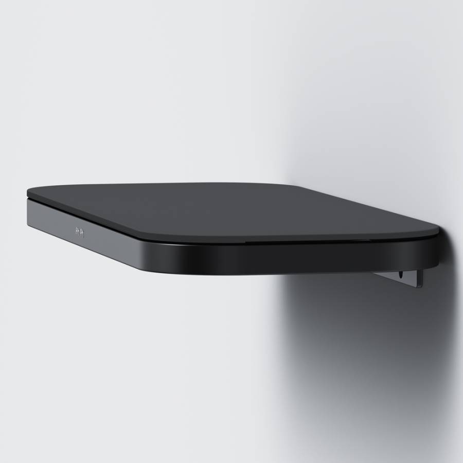 A8F37622 Func Полка для душа прямая, черный A8F37622 Func Полка для душа прямая, черный