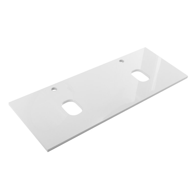 Столешница из МДФ BelBagno EK-120-AS-BL-R Bianco Lucido Столешница из МДФ BelBagno EK-120-AS-BL-R Bianco Lucido