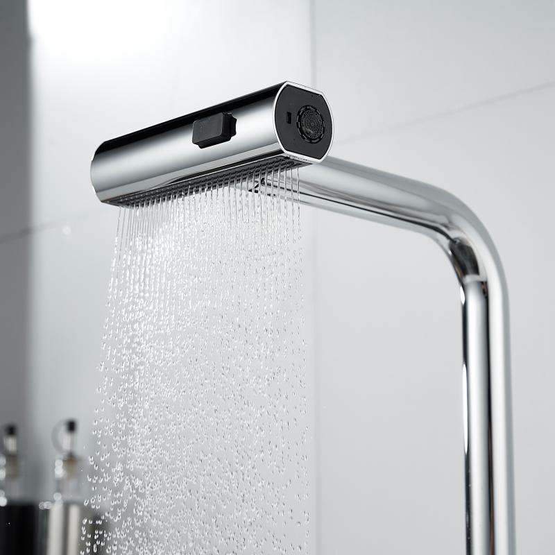 Смеситель для кухни с выдвижной лейкой Shevanik S263 S263 Смеситель для кухни с выдвижной лейкой Shevanik S263 S263