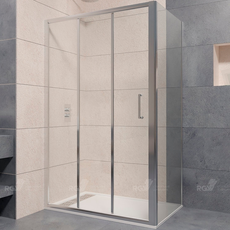 Душевой уголок RGW Passage PA-73 150х70 060873157-011 профиль Хром стекло прозрачное Душевой уголок RGW Passage PA-73 150х70 060873157-011 профиль Хром стекло прозрачное