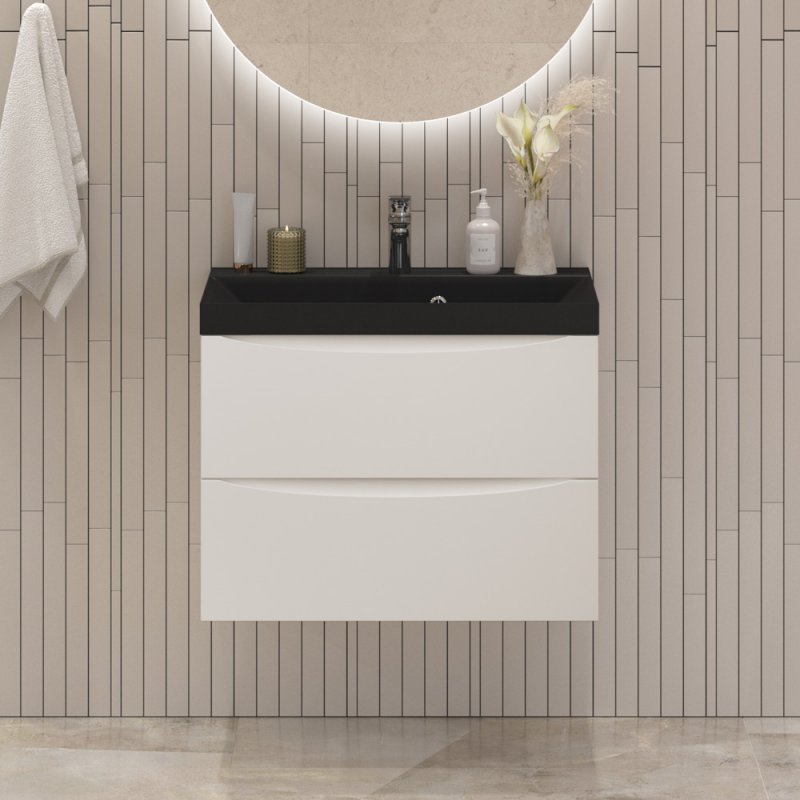 Тумба с раковиной подвесная BelBagno MARINO 60 Rovere  Nature Тумба с раковиной подвесная BelBagno MARINO 60 Rovere  Nature