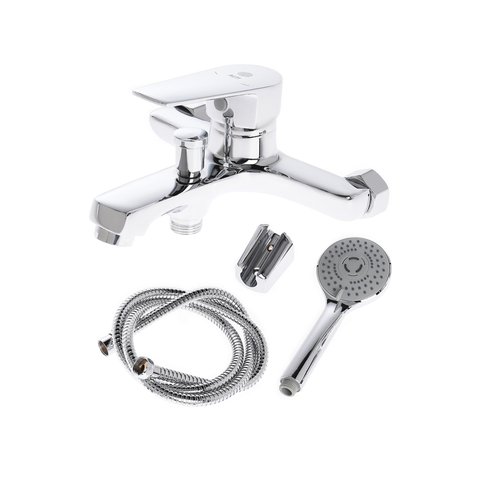 Смеситель для ванны/душа Orange Loop M26-100cr с душевым набором Смеситель для ванны/душа Orange Loop M26-100cr с душевым набором