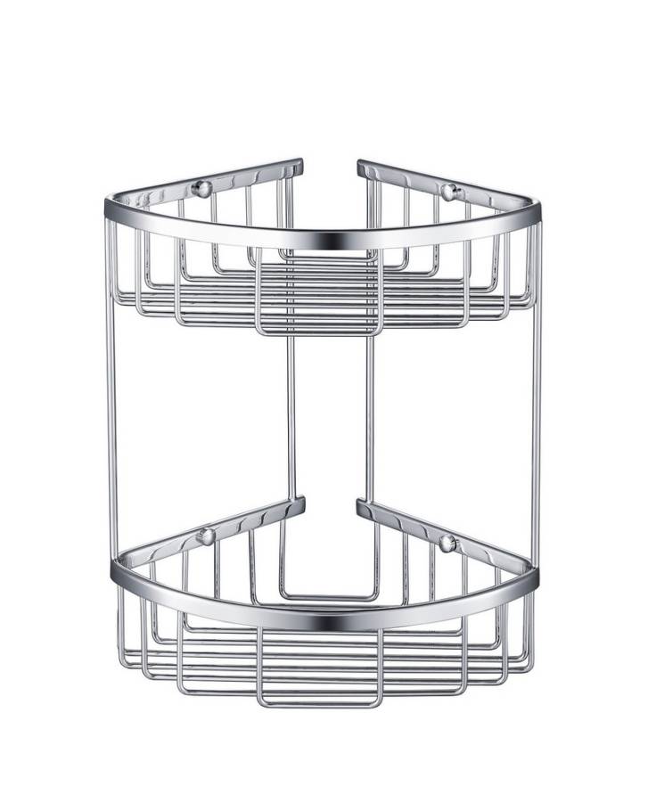 Полка угловая двойная Timo Saona 13082/00 хром Полка угловая двойная Timo Saona 13082/00 хром