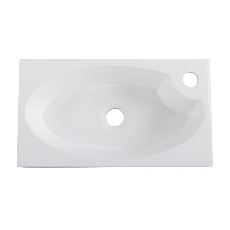 Тумба с раковиной подвесная с дверкой BelBagno PIETRA MINI 46-L Stucco Cemento, раковина белая Тумба с раковиной подвесная с дверкой BelBagno PIETRA MINI 46-L Stucco Cemento, раковина белая