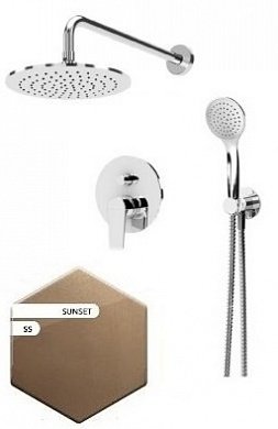 Встраиваемый душевой комплект CEZARES NAUTIC-DSIP-SS