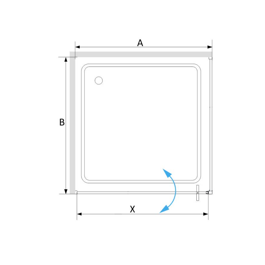 Душевой уголок RGW SV-43-1 (SV-02 + Z-060-3), RGW 063243189-011 Душевой уголок RGW SV-43-1 (SV-02 + Z-060-3), RGW 063243189-011