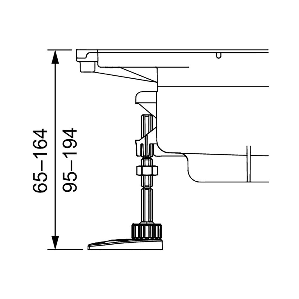 Комплект опор TECEdrainprofile Комплект опор TECEdrainprofile