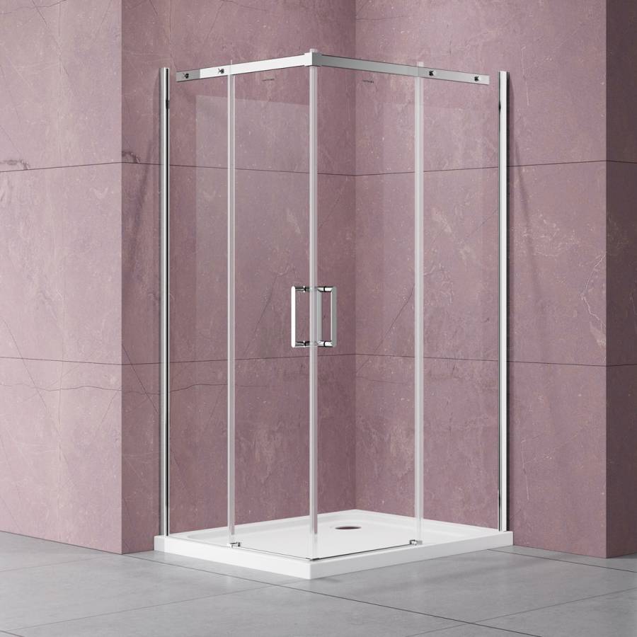 Душевой уголок Dice VSS-4D900CL, 900*900, хром, стекло прозрачное Душевой уголок Dice VSS-4D900CL, 900*900, хром, стекло прозрачное
