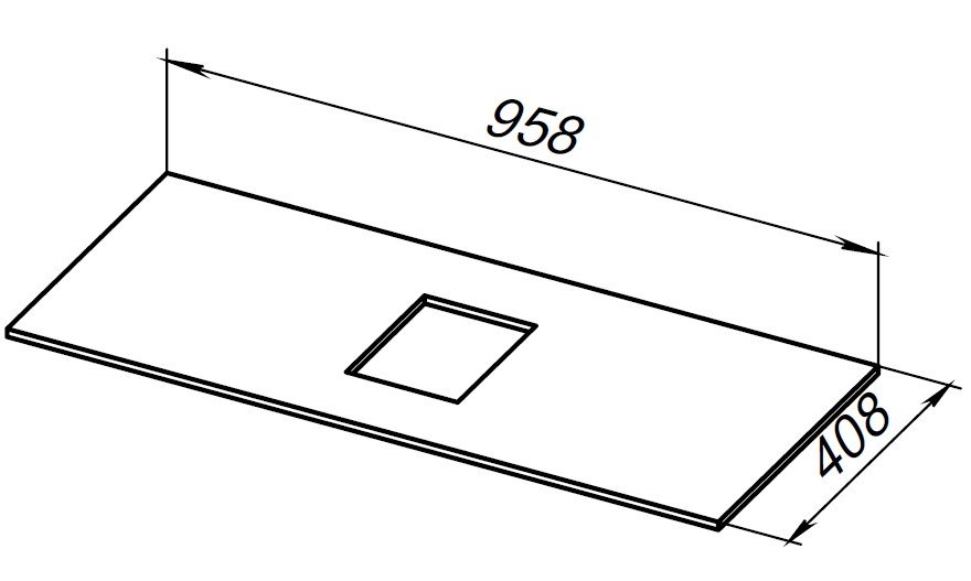 Столешница Allen Brau Priority 100 1.31011.M мрамор Столешница Allen Brau Priority 100 1.31011.M мрамор