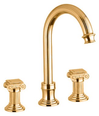 OLIMP-BLS2-A-03/24-Sw Смеситель на раковину на три отверстия, высокий, с донным клапаном, золото, ручки Swarovski OLIMP-BLS2-A-03/24-Sw Смеситель на раковину на три отверстия, высокий, с донным клапаном, золото, ручки Swarovski