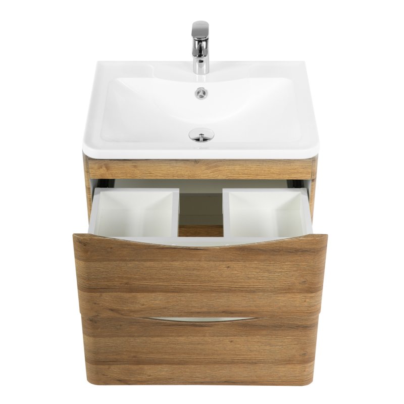 Тумба с раковиной подвесная BelBagno ACQUA 60 Bianco Lucido, раковина белая Тумба с раковиной подвесная BelBagno ACQUA 60 Bianco Lucido, раковина белая