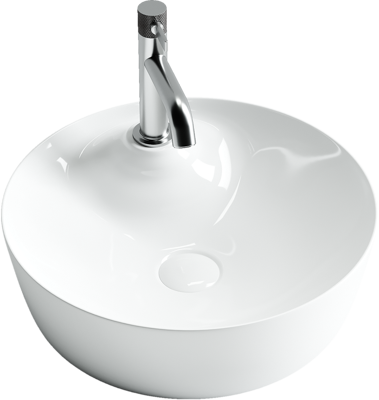 Умывальник чаша накладная круглая  Element 435*435*135мм