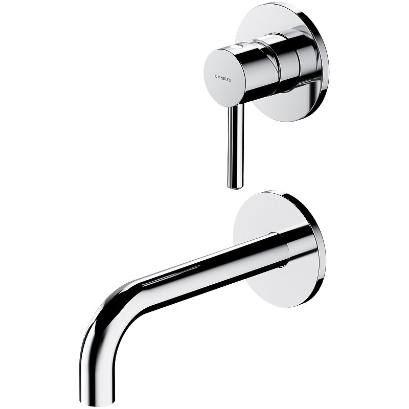 Смеситель для умывальника скрытого монтажа OMNIRES Y Y1215NCR (хром) Смеситель для умывальника скрытого монтажа OMNIRES Y Y1215NCR (хром)