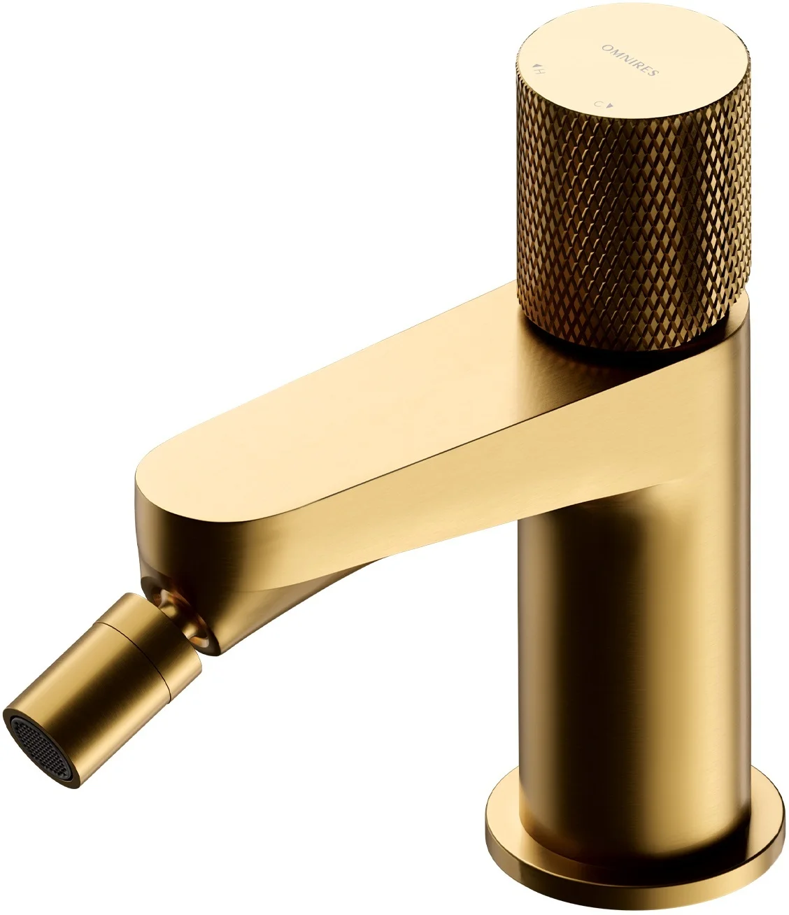 Смеситель для биде OMNIRES CONTOUR CT8020GLB (брашированное золото) Смеситель для биде OMNIRES CONTOUR CT8020GLB (брашированное золото)