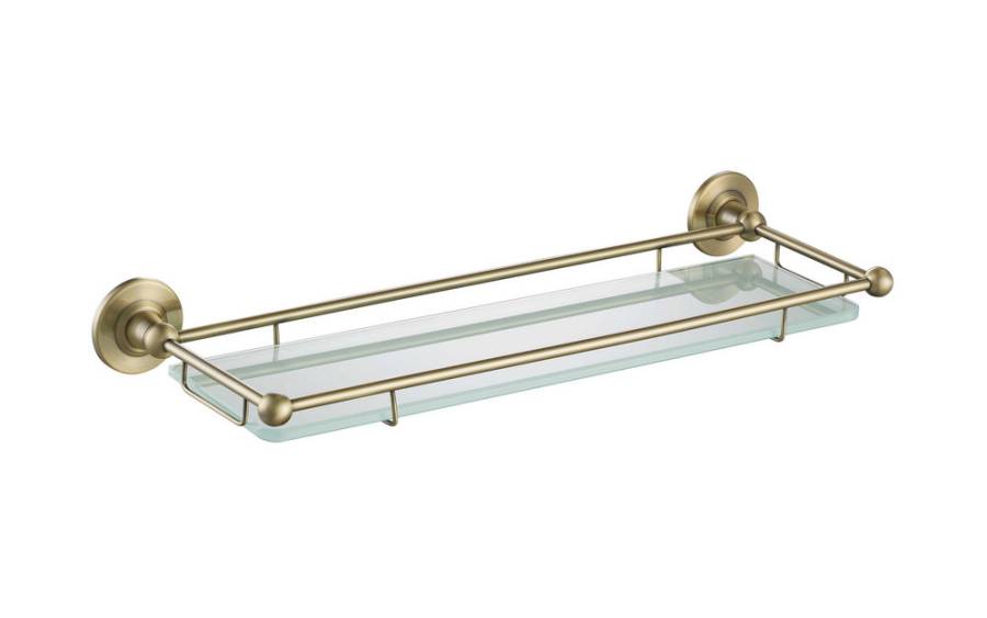 Полка в ванну стеклянная Timo Nelson 160072/02 antique Полка в ванну стеклянная Timo Nelson 160072/02 antique
