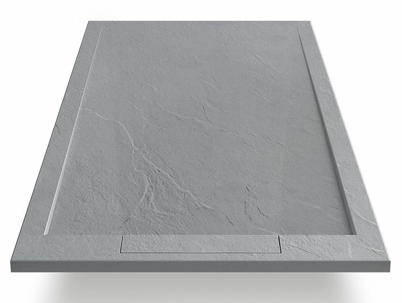 Поддон для душа из искусственного камня VST-4SRL8010G,1000*800*25, серый Поддон для душа из искусственного камня VST-4SRL8010G,1000*800*25, серый
