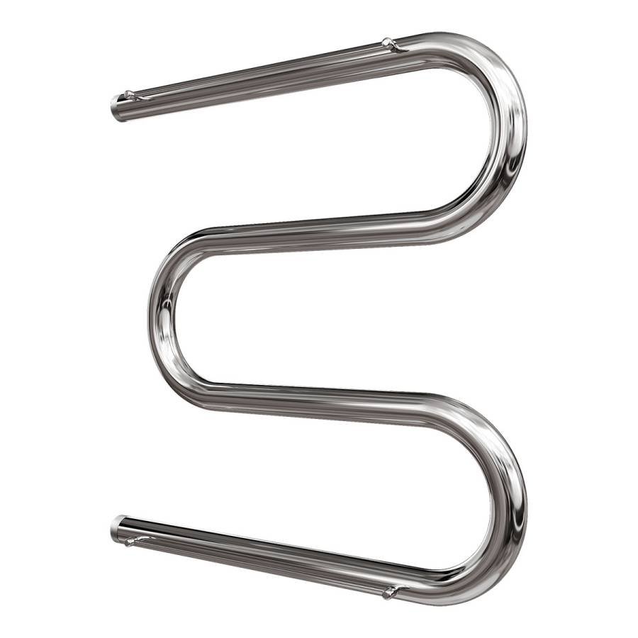 Полотенцесушитель водяной Point PN38556P 500x600 М-образный (1") с полкой, хром Полотенцесушитель водяной Point PN38556P 500x600 М-образный (1") с полкой, хром