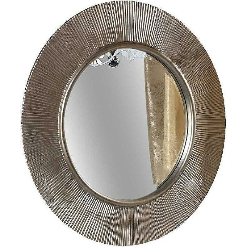 Зеркало SHINE серебро глянец с подсветкой d82 528-SL light Boheme Зеркало SHINE серебро глянец с подсветкой d82 528-SL light Boheme