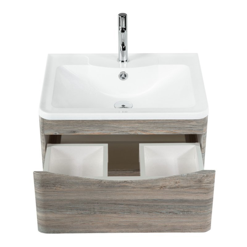 Тумба с раковиной подвесная BelBagno ACQUA 60 Bianco Lucido, раковина белая Тумба с раковиной подвесная BelBagno ACQUA 60 Bianco Lucido, раковина белая