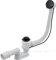 Слив-перелив ALCAPLAST 100 см. A55BLACK-100 (черный) Слив-перелив ALCAPLAST 100 см. A55BLACK-100 (черный)