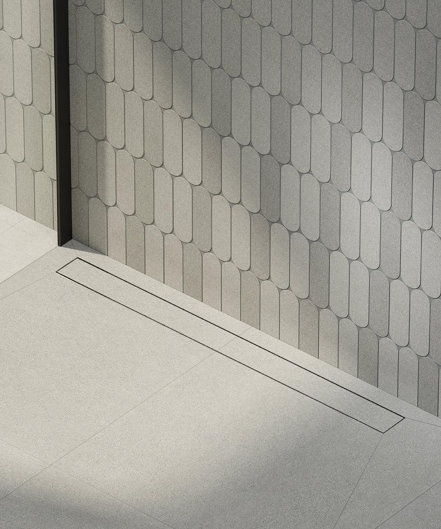 Душевой лоток double из нержавеющей стали, 85 см Душевой лоток double из нержавеющей стали, 85 см