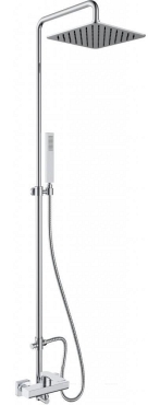 Душевая стойка BelBagno CARIN CAR-DOCM-CRM