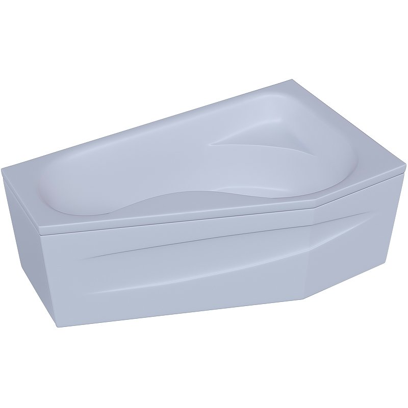 Ванна  Медея правая пустая без фр.экр.(вклеенный каркас) Ванна  Медея правая пустая без фр.экр.(вклеенный каркас)