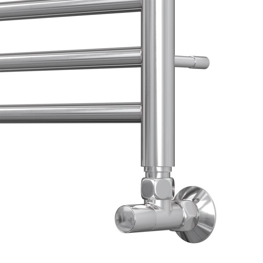 Полотенцесушитель водяной Point Аврора премиум PN10150SP П14 500x1000 с полкой, хром Полотенцесушитель водяной Point Аврора премиум PN10150SP П14 500x1000 с полкой, хром
