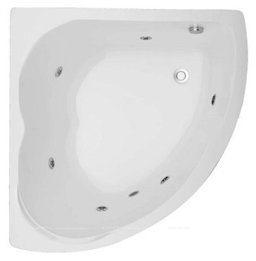 Акриловая ванна Aquanet Fregate 120х120 203935